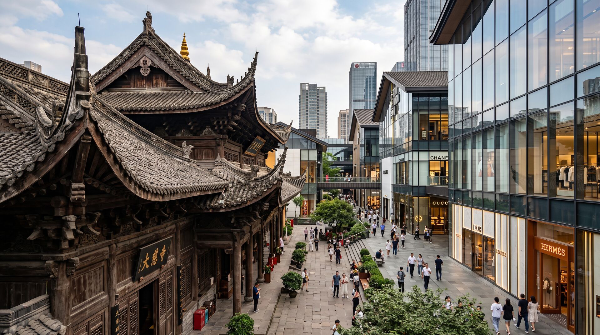 I Quartieri Storici di Chengdu: Jinli Pedestrian Street e Kuanzhai Alley