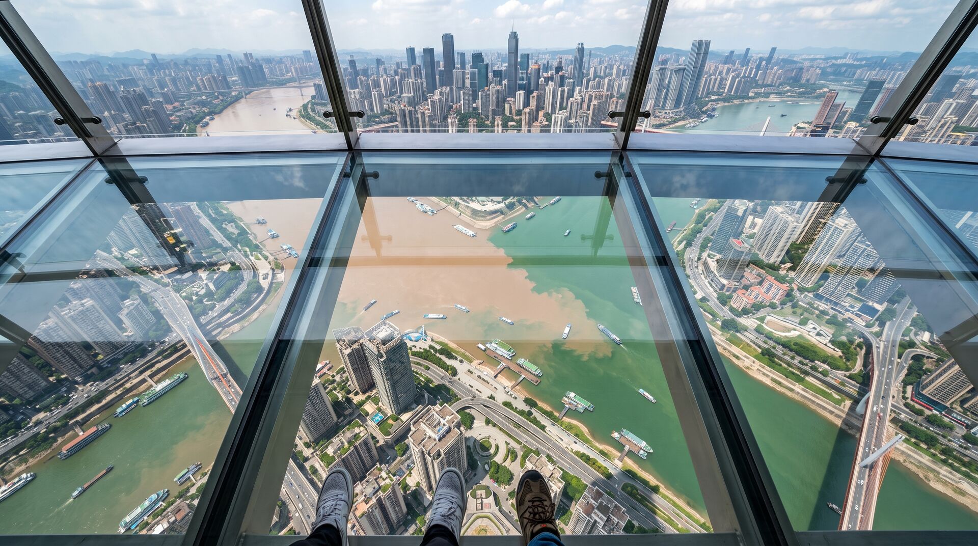 Architettura Futuristica a Chongqing: Raffles City, Skybridge e la Metropoli del Futuro
