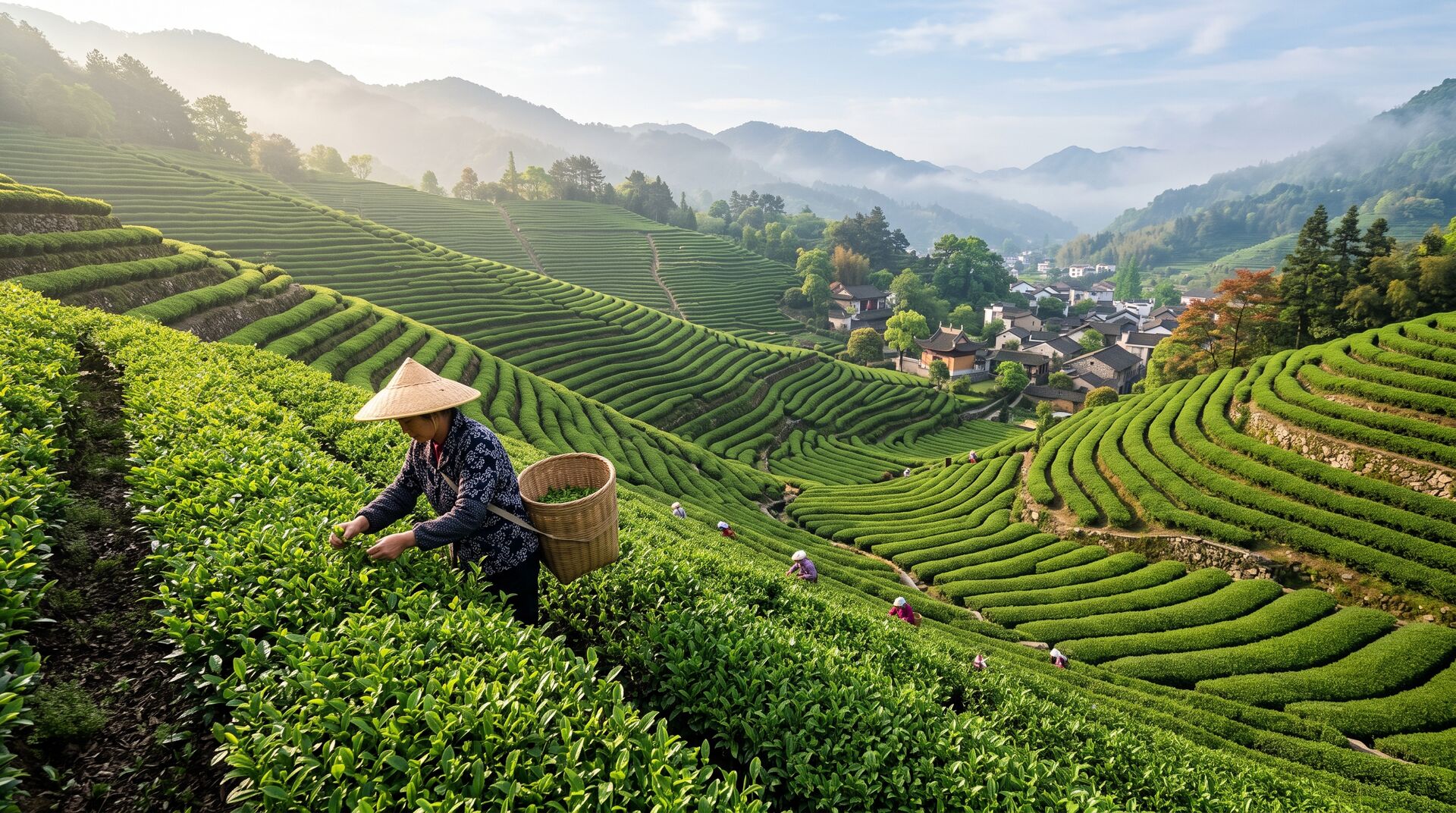 Hangzhou: Il Lago dell'Ovest, le Piantagioni di Tè Longjing e il Paradiso in Terra