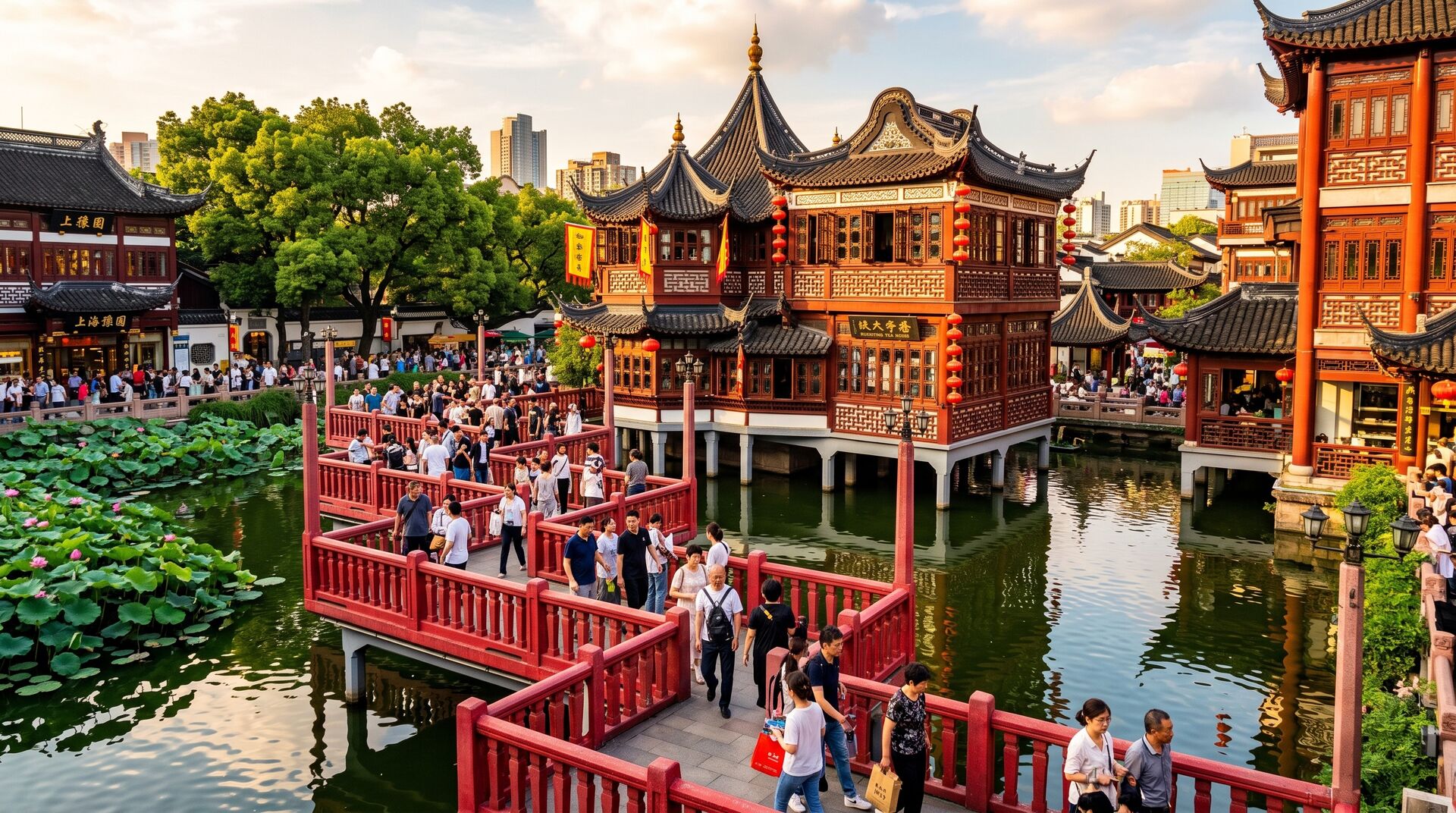 Il Giardino Yuyuan e la Città Vecchia: Tradizione e Sapori nel Cuore di Shanghai