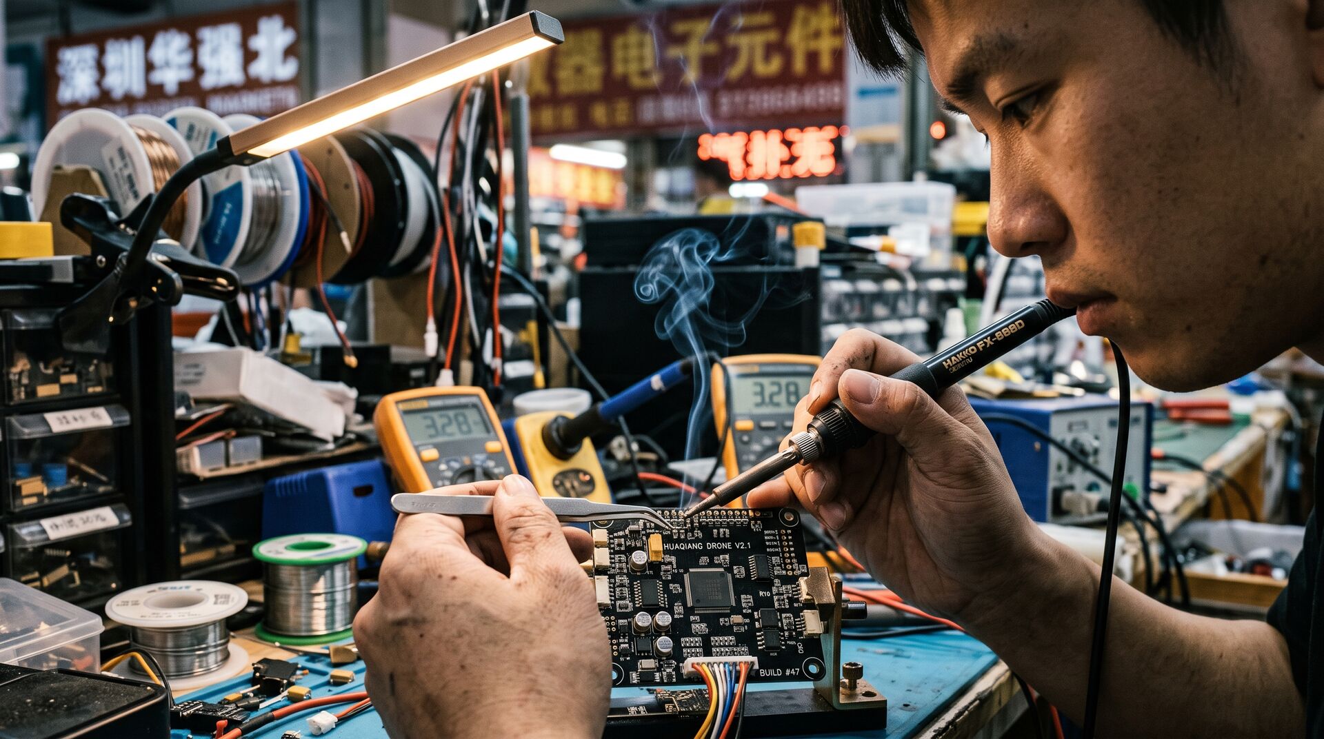 Huaqiangbei a Shenzhen: Il Mercato dell'Elettronica Più Grande al Mondo